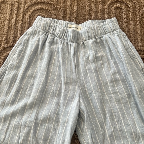 Abercrombie Linen blend pull on pant - Picture 4 of 5